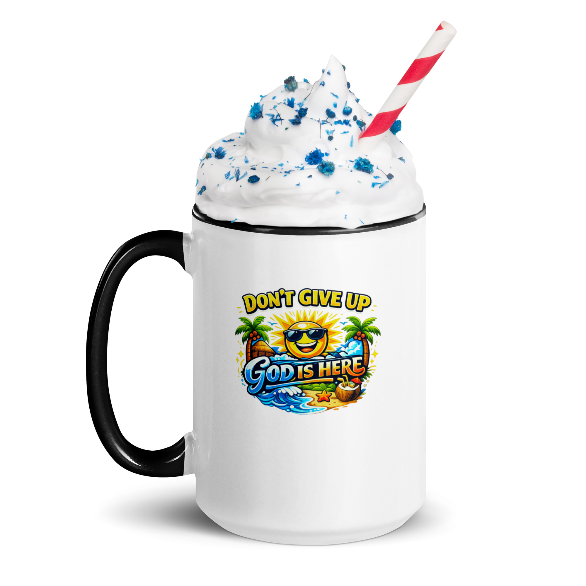 God Is Here – Inspirational Ceramic Mug